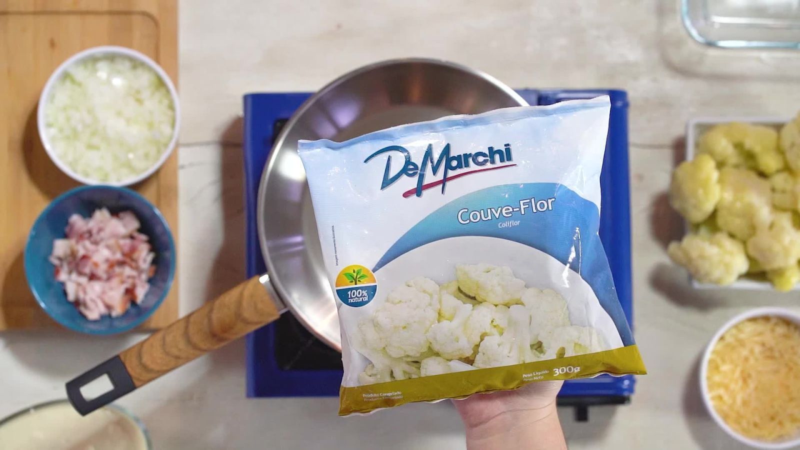 Pensando em uma receita difere...